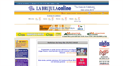 Desktop Screenshot of labrujulacalahorra.com