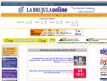 Tablet Screenshot of labrujulacalahorra.com